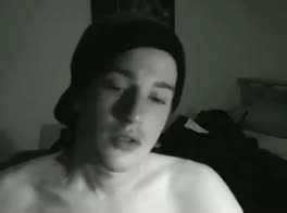 very cute boy jerk and cum